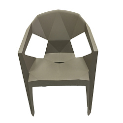 Кресло уличное_EPICA (серый)