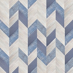 Chevron Blue замковые полы CHEVRON