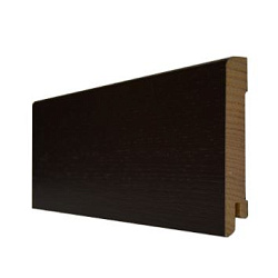 ПЛИНТУС ДУБ ТЕМНО-КОРИЧНЕВЫЙ ЛАК 95x15x2500мм