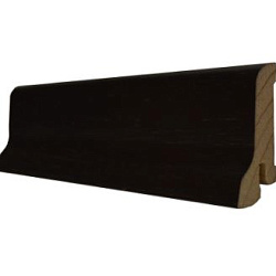 ПЛИНТУС ДУБ ТЕМНО-КОРИЧНЕВЫЙ ЛАК